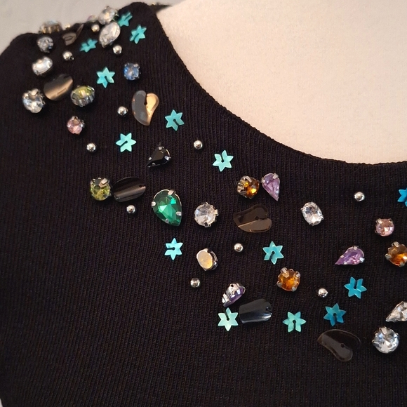 Jeweled top Zara Sm - Picture 2 of 5